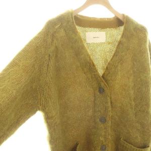 TODAYFUL ブラッシュド モヘア カーディガン Brushed Mohair Cardigan ニット 長袖 Vネック