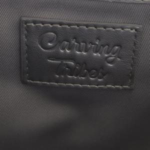 CARVING TRIBES 24AW Square Tote 2way シルバー色