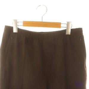 Needles 21AW ウォームアップ ブーツカットパンツ イージー ピンタック 刺繍 S 茶色 ブラウン /ES OS