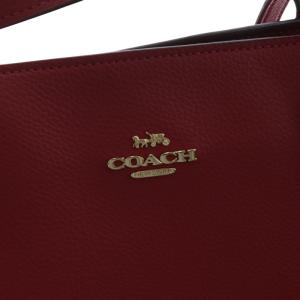 COACH トートバッグ レザー 赤 レッド 69424