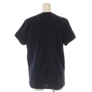 A.P.C. ロゴ Tシャツ 半袖 クルーネック プルオーバー M 濃紺