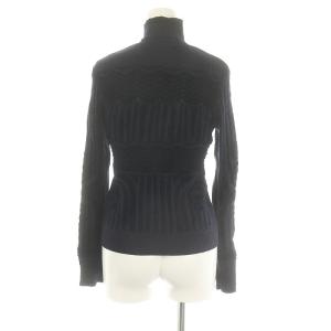 Mame Kurogouchi 22AW ジョウモンパターンハイネックニットトップスJomon Pattern HighNeck Knitted Top セーター