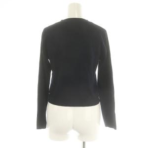 SNIDEL 23SS 金ボタンカーディガン 長袖 ニット クルーネック F 紺 ネイビー