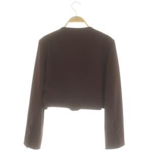 ジャケット・アウター Ameri OTONA MUSE CURVE HEART JACKET Ameri（アメリ）の「OTONA MUSE CURVE HEART JACKET（ノーカラー