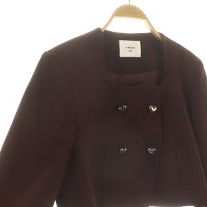 24SS OTONA MUSE CURVE HEART JACKET ジャケット ダブル ハート