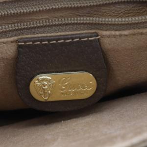 GUCCI GGスプリーム  ショルダーバッグ レザー ベージュ
