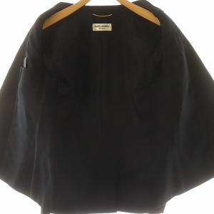SAINT LAURENT PARIS バイエディスリマン スモーキングジャケット 36 ブラック 313932