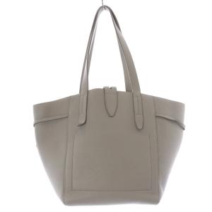 FURLA NET M トートバッグ ハンドバッグ レザー ロゴ グレージュ