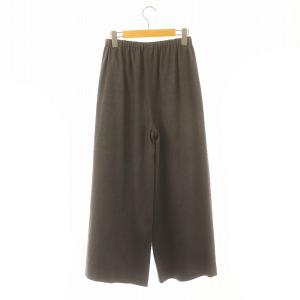ENFOLD 24AW RELAX WIDE PANTS 34 グレー