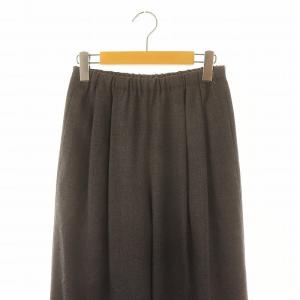 ENFOLD 24AW RELAX WIDE PANTS 34 グレー