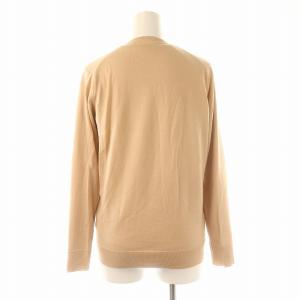 MUSE de Deuxieme Classe FF30 アンサンブルニット クルーネック カーディガン カットソー 長袖 36 ベージュ /MI OS