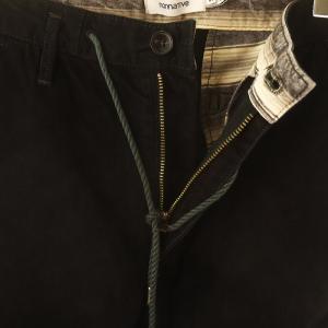 nonnative DWELLER ANKLE CUT PANTS パンツ テーパード ドロスト 0 黒 ブラック