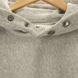 Engineered Garments RAGLAN HOODY ラグラン フーディー スウェット パーカー S グレー