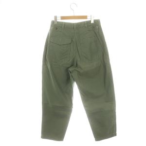 BEAMS+ ベイカーパンツ ワーパンツ バックサテン コットン S カーキ /AQ OS