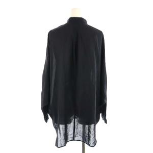 L'Appartement 23SS Dolman sleeve sheer Blouse ブラウス シャツ ドルマンスリーブ 長袖 濃紺 ネイビー