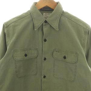 MADISONBLUE HAMPTON SHIRT ハンプトンシャツ 長袖 ミリタリー 1 緑 グリーン