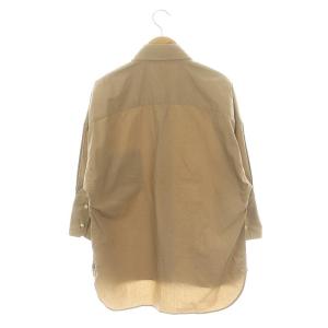 MADISONBLUE J.BRADLEY CUFF SHIRT シャツ 長袖 コットン 1 茶 ブラウン