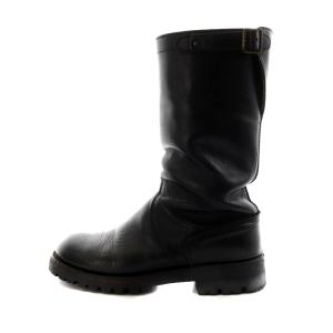ANN DEMEULEMEESTER ショートブーツ レザー 37.5 ブラック