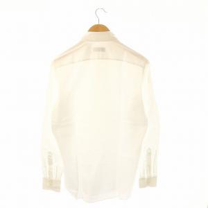 LUIGI BORRELLI BD長袖ドレスシャツ ボタンダウン 長袖 15 1/2 39 白 ホワイト