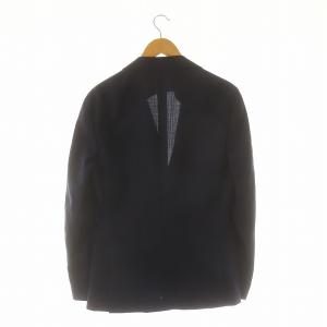 BRUNELLO CUCINELLI ウール背抜き3Bテーラードジャケット 46 ネイビー