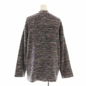 JOURNAL STANDARD relume 23SS サマーツイードニットジャケット アウター コットン F 紺 マルチカラー ネイビー