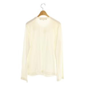 COMME des GARCONS COMME des GARCONS コムコム Jupe BY JACKIE パール装飾カットソー 長袖 クルーネック L オフホワイト /MY