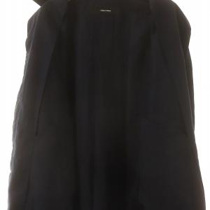 JOURNAL STANDARD 23SS ハイカウントワイドステンカラーコート ミドル丈 コットン F 紺 ネイビー