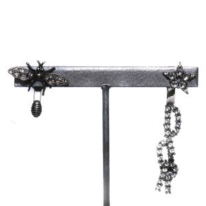 スターロゴ BEEピアス ロゴ シルバー色 /SR23 OH