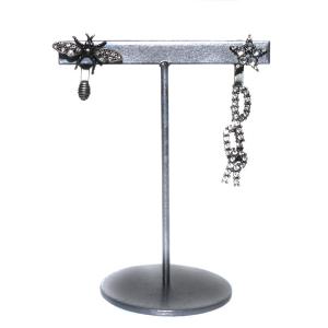 Christian Dior スターロゴ BEEピアス ロゴ シルバー色 /SR23 OH