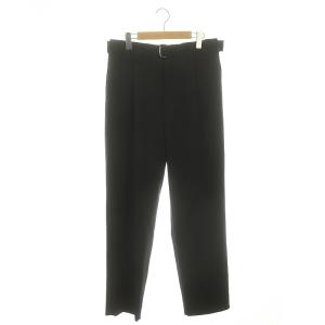 STUDIOUS別注 1タックベルトPNT パンツ ボトムス ジップフライ ウール ベルト付き 3 L