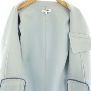 MADISONBLUE PEARL CHESTER COAT 0 ライトブルー