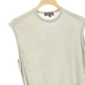 Drawer ラメノースリーブニット カットソー スパンコール 1 グレー /MF OS