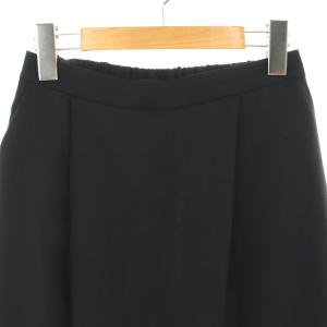 ENFOLD 22SS TROUSERS ワイドパンツ イージーパンツ 36 黒 ブラック