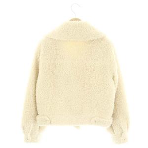 SNIDEL 21AW ボアビッグカラージャケット ショート丈 0 オフホワイト