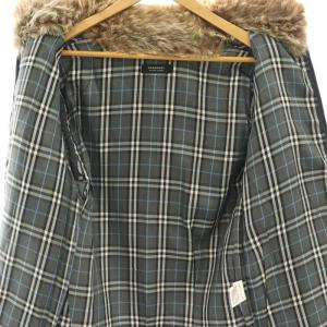 BURBERRY BLACK LABEL ラビットファー ジップニット
