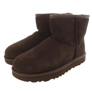 UGG australia クラシック ミニ II CLASSIC MINI II ムートンブーツ 24cm 茶色 ブラウン 1016222