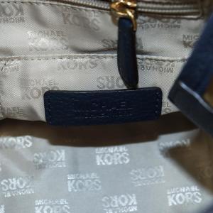 MICHAEL Michael Kors ハンドバッグ ショルダーバッグ 2way レザー 紺 ネイビー