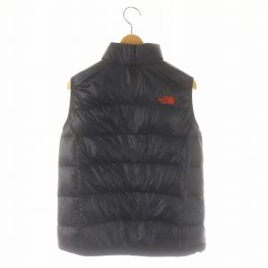 THE NORTH FACE ダウンベスト アウター ジップアップ M 紺 ネイビー NDW91315