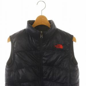 THE NORTH FACE ダウンベスト アウター ジップアップ M 紺 ネイビー NDW91315