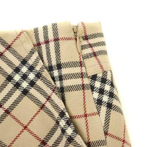 BURBERRY BLUE LABEL ノバチェック タイトスカート ひざ丈 36 ベージュ マルチカラー
