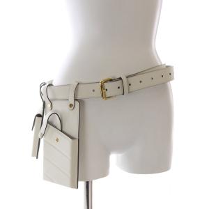 FENDI マルチアクセサリー ベルト ポーチ ホワイト