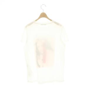 Max Mara 白タグ プリントTシャツ カットソー 半袖 M 白 ホワイト マルチカラー /DO OS