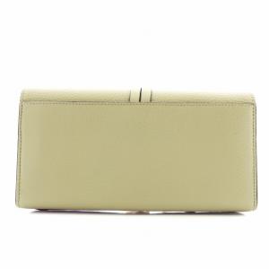 Chloe アルファベットチャーム 長財布 二つ折り 小銭入れ レザー ライトグリーン CHC21WP715F573C1