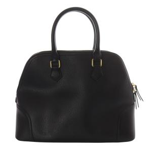 MILA OWEN MILAOWEN ステッチデザイン ミドル ボストンバッグ ハンドバッグ ショルダーバッグ 2way フェイクレザー 黒