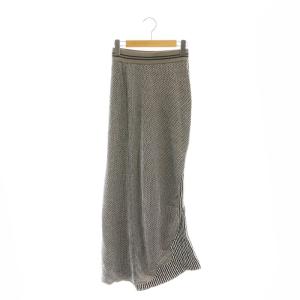 マメ mame 17AW 日本製 Mandarin Jacquard Skirt マンダリン