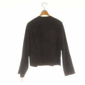 ESTNATION ノーカラージャケット ブレザー シングル 38 M 濃紺