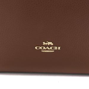 COACH ヴァル ダッフル ショルダーバッグ レザー 茶 ブラウン C2818