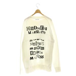 sacai クルーネックスウェットトップス トレーナー 長袖 コットン 3 白 黒 ホワイト ブラック