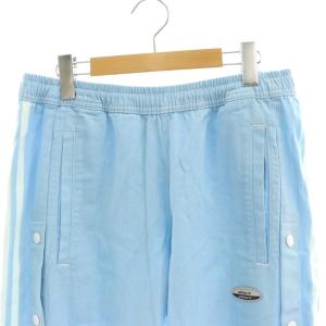 adidas Originals ジャージーパンツ ストレート イージー 3ライン O ライトブルー /MI OS SH