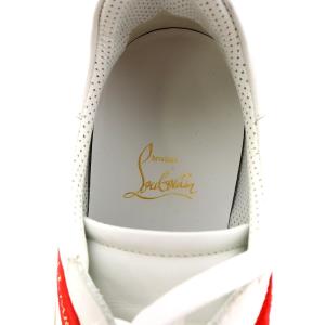 Christian Louboutin スニーカー 41.5 ホワイト レッド ベージュ